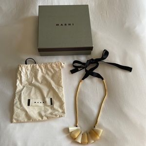 Marni resin necklace